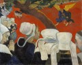 Vision après le Sermon Jacob Lutte avec l’Ange postimpressionnisme Paul Gauguin